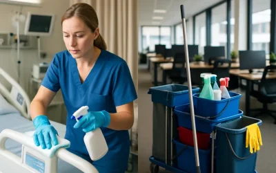 Waarom specialistische schoonmaak onmisbaar is voor zorginstellingen en kantoren