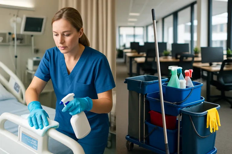 Waarom specialistische schoonmaak onmisbaar is voor zorginstellingen en kantoren